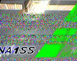 SSTV Picture from XQ7UP