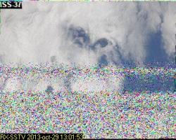 SSTV from ISS (F6HDW)