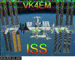 SSTV VK4EM sent VK4LV Received 