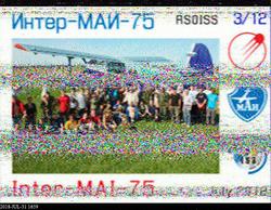 SSTV Image received at 31/7/2018 16:59 UTC - im99sl - Valencia -Spain_EB5JRL