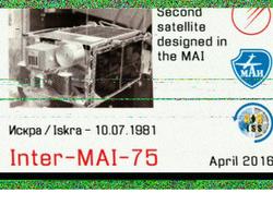 SSTV MAI-75 le 14/04/16