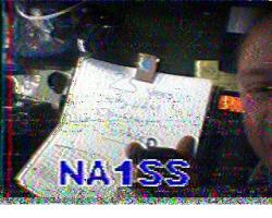 MY VERY FIRST SSTV RX  EVER WHAT A THRILL