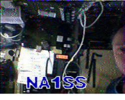 ISS SSTV Picture