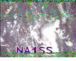 Imagen sstv via ISS EstaciÃ³n Espacial
