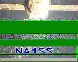 The first time active over South America